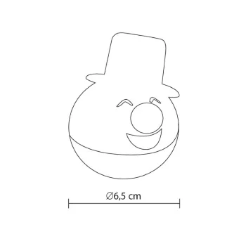 Ukras za jelku sneško KID66-1